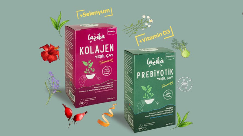 Süper bir Çay, Kolajenli Yeşil Çay