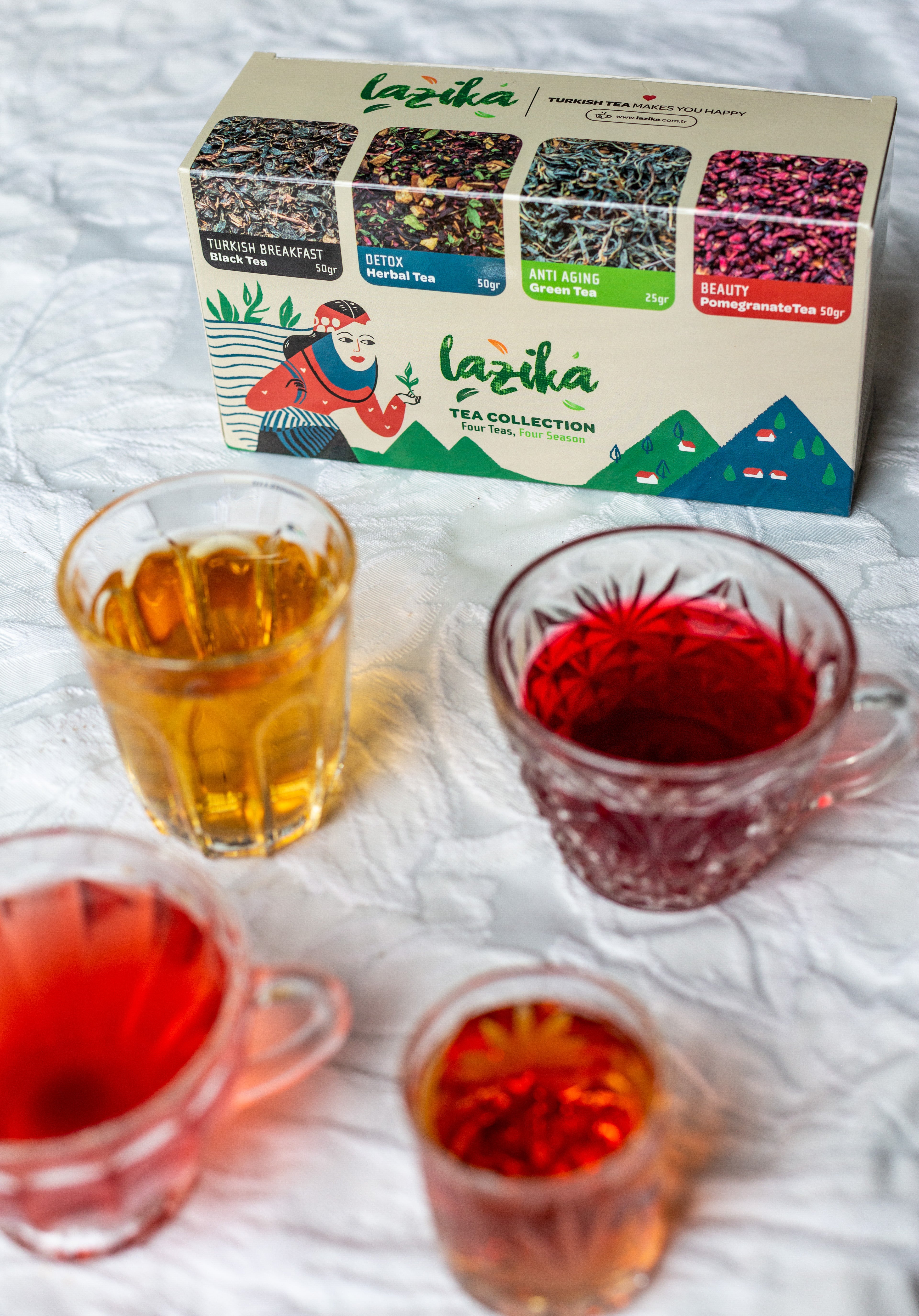 Lazika Çay Koleksiyonu, 4 Mevsim 4 Çay