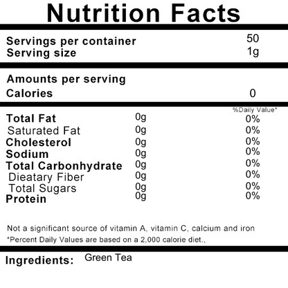 El Yapımı Yeşil Çay