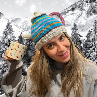 El Yapımı Örgü Demlik Bere