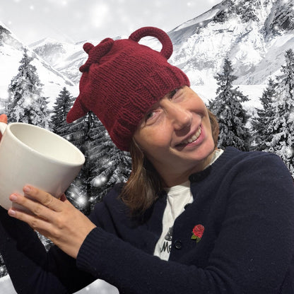 El Yapımı Örgü Demlik Bere