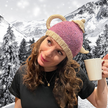 El Yapımı Örgü Demlik Bere