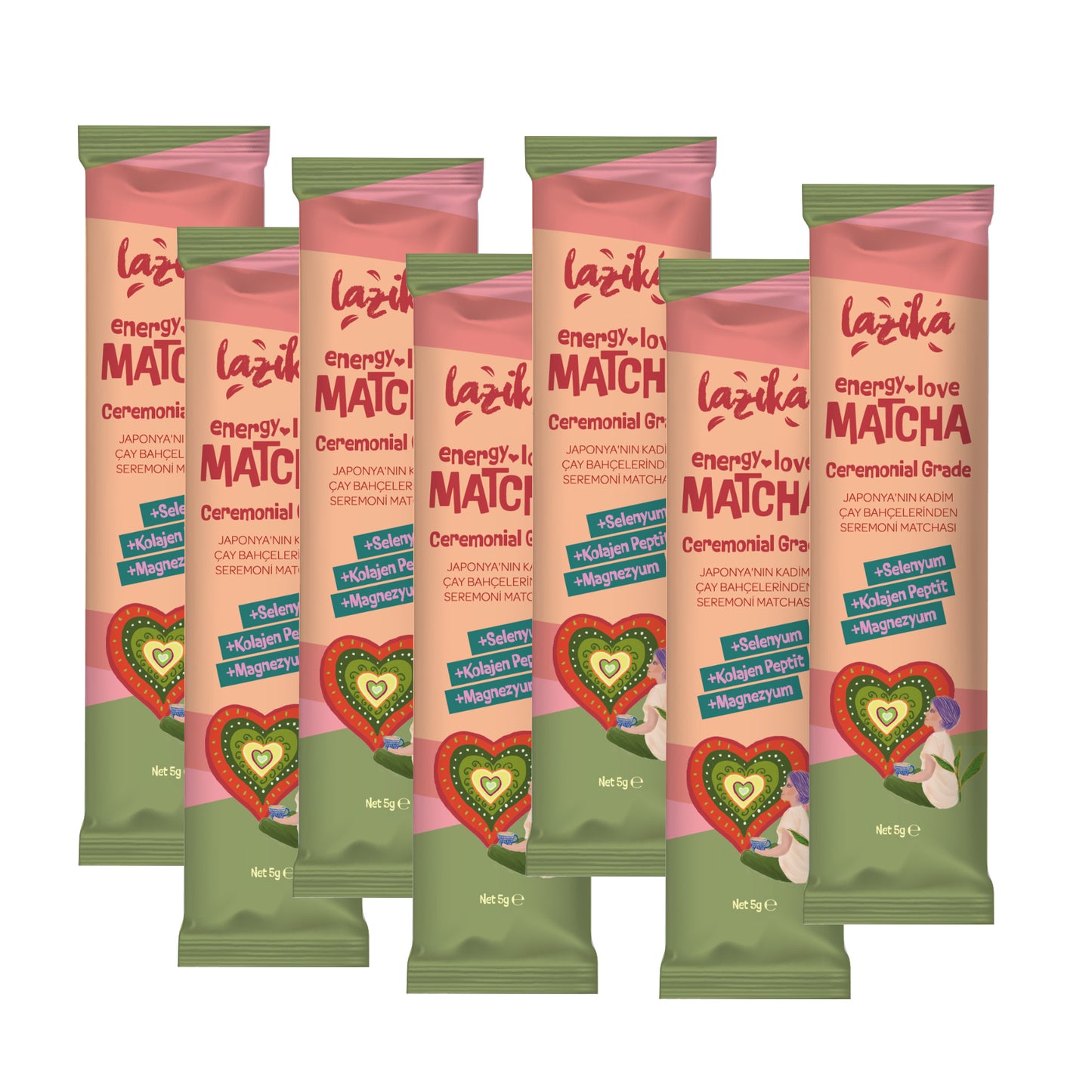 Energy/Love Matcha, 7 sachets, 35 gr