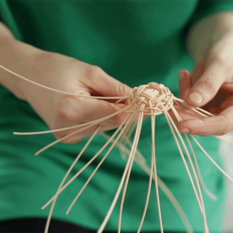 El Yapımı Bambu Süzgeç