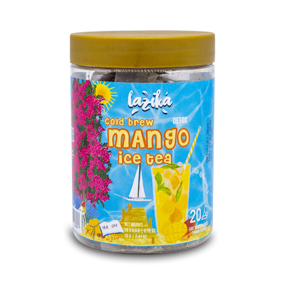 Soğuk Demleme Naneli Mango Aromalı  Detoks Soğuk Çay
