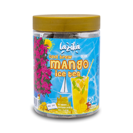 Soğuk Demleme Naneli Mango Aromalı  Detoks Soğuk Çay