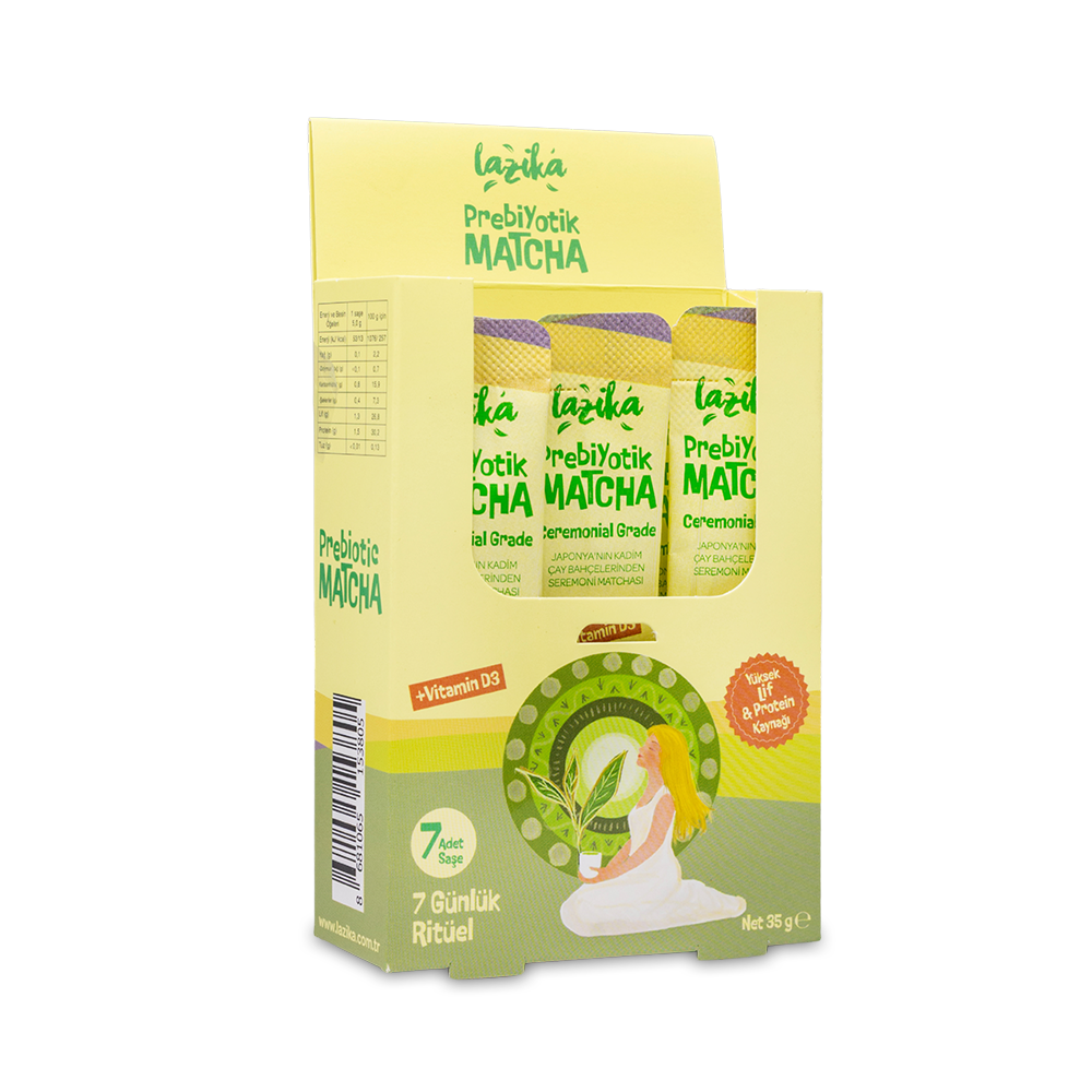 Prebiyotik Matcha, 7 saşe, 35 gr