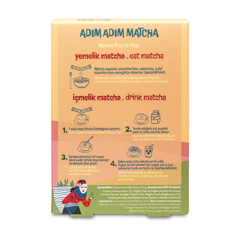 Energy/Love Matcha, 7 sachets, 35 gr