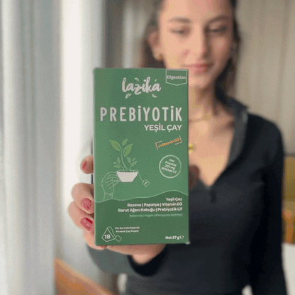 Prebiyotik Yeşil Çay (Sindirim Sağlığını Destekler)
