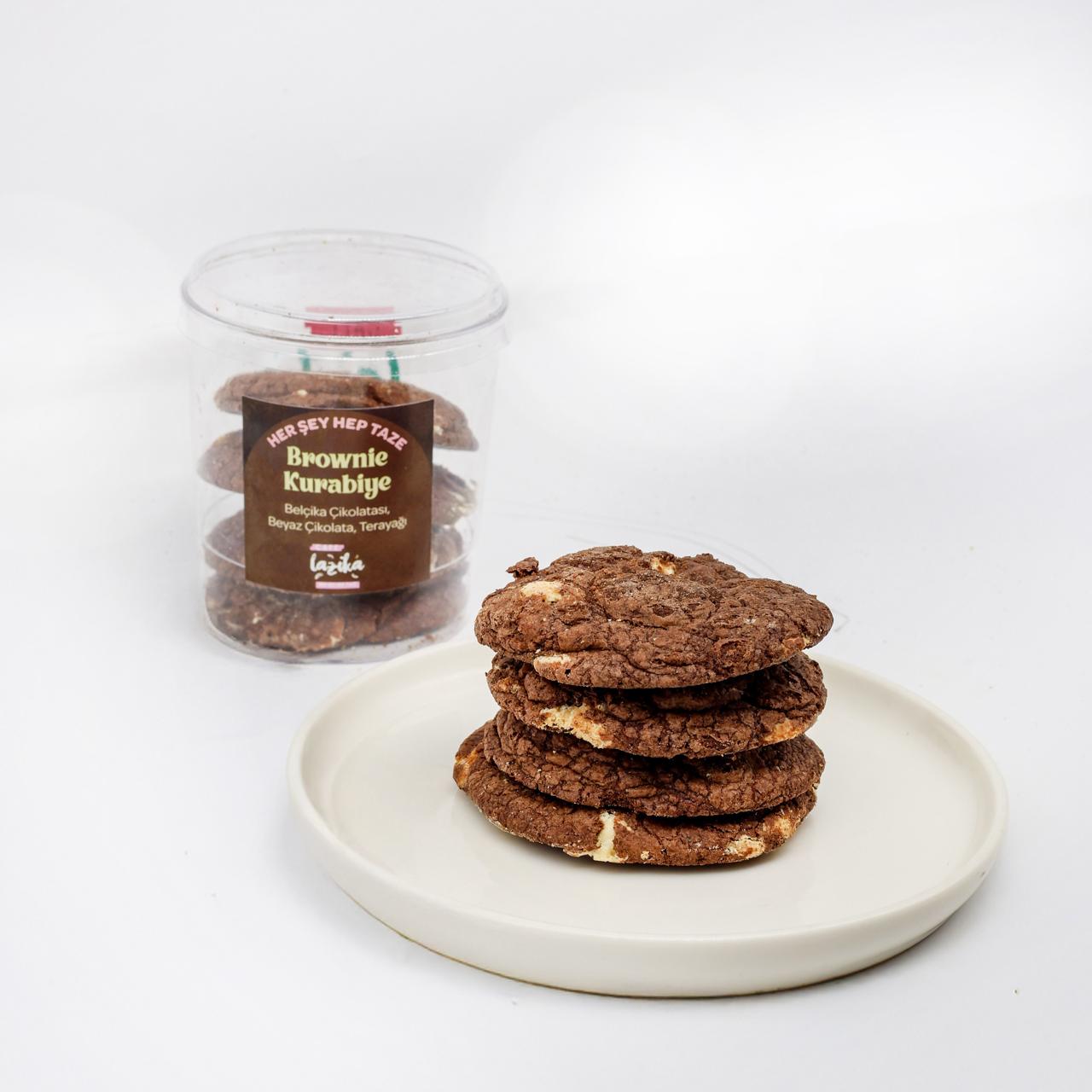 Şekersiz Brownie Kurabiye