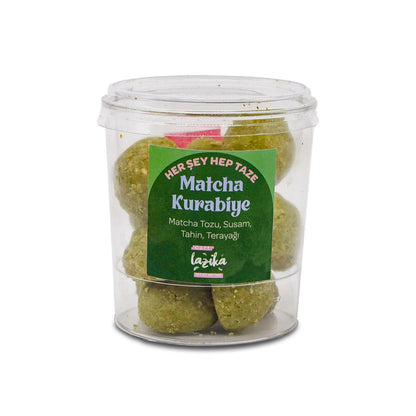 Matcha Tahin Kurabiye