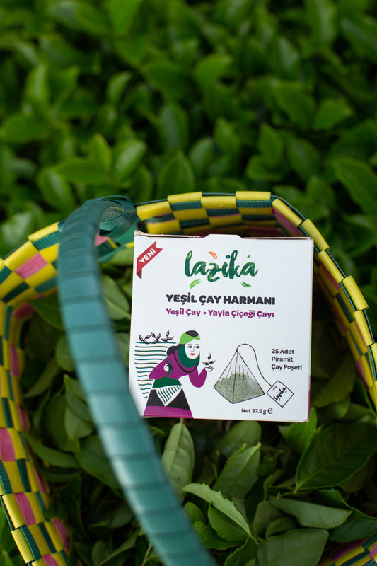 Yeşil Çay Harmanı Yayla Çiçeği