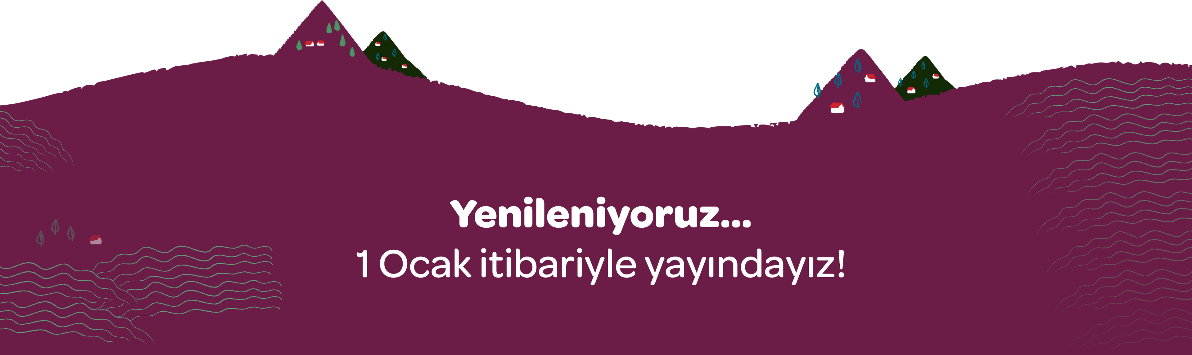 maintenance banner for desktop