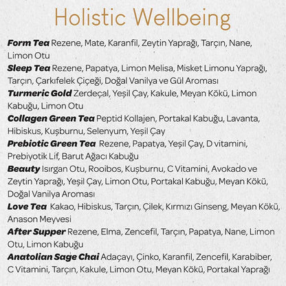Bütünsel Sağlıklı Yaşam Bitki Çayı Seti
