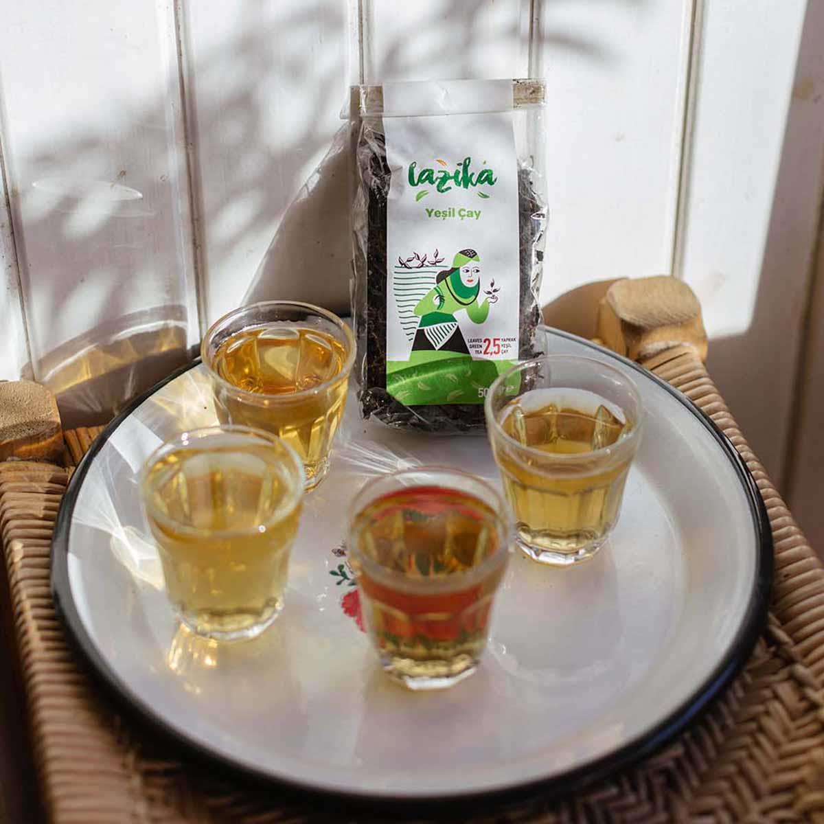 El Yapımı Yeşil Çay