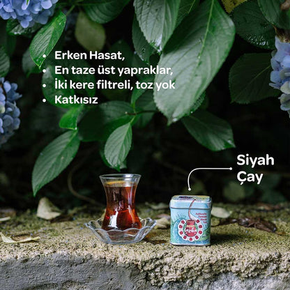 Geleneksel Türk Çayı Seti