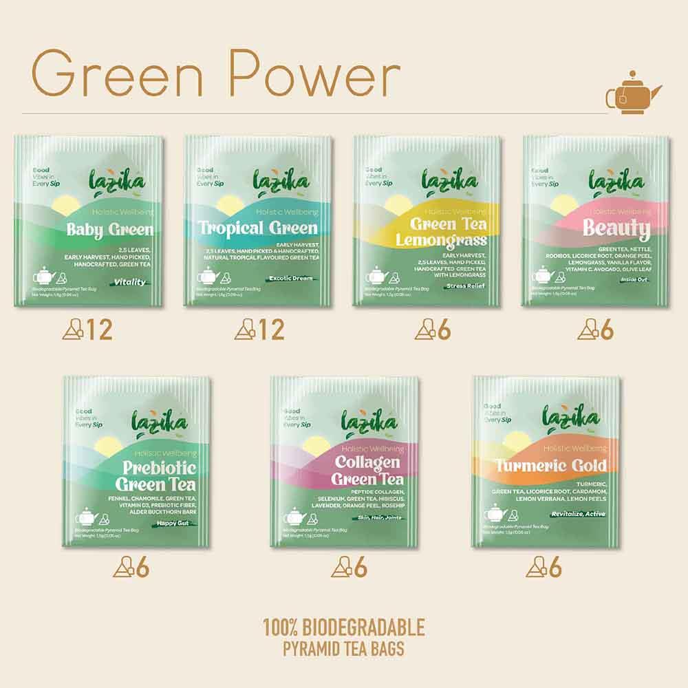 Green Power Yeşil Çay Seti – Lazika