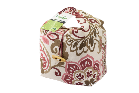 Desenli Bez Ambalaj Siyah Çay