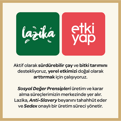 Lazika Bergamotlu Siyah Çay
