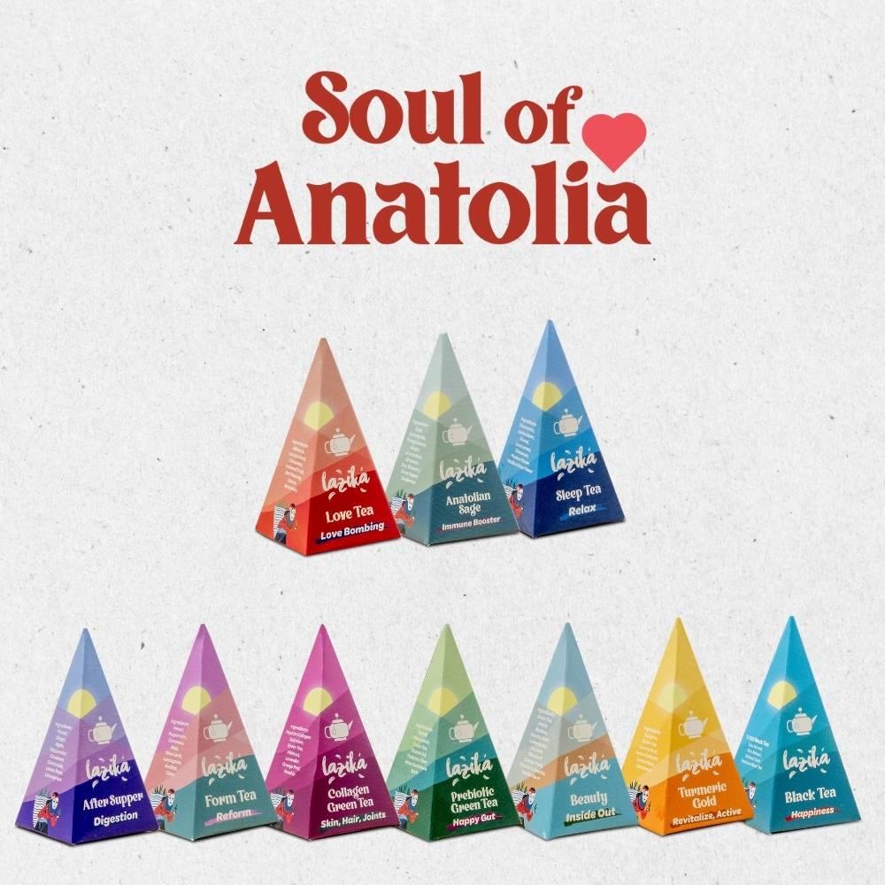 Avantajlı 2'li Set Tea of Anatolia ve Soul of Anatolia Bitki Çayı Seti