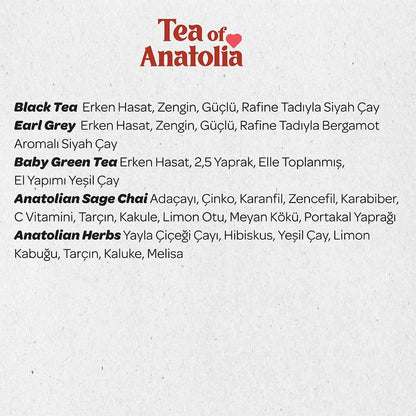 Tea of Anatolia Çay Seti